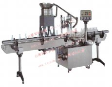 全自動(dòng)上蓋鎖蓋機(jī)，瓶蓋自動(dòng)上蓋機(jī)